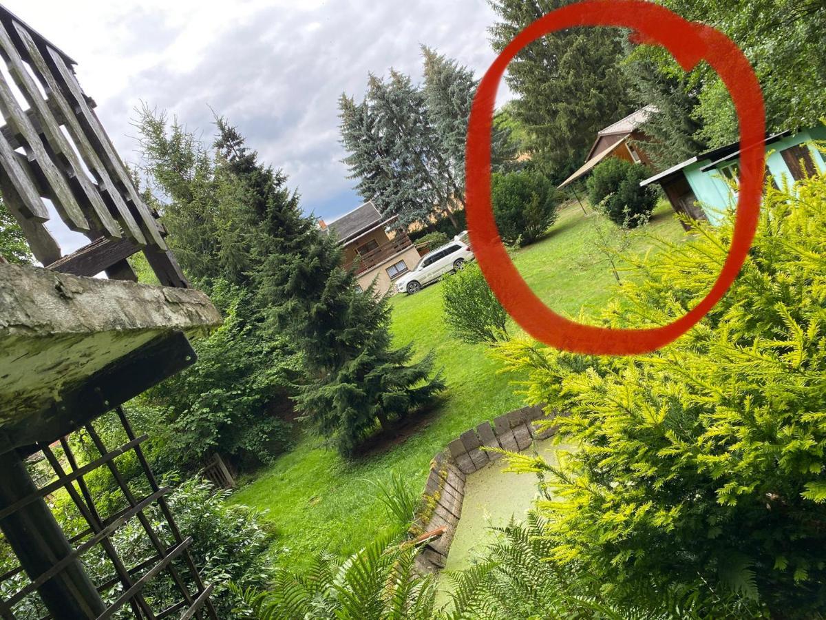 Waldfrieden Bungalow Garnsdorf Kültér fotó
